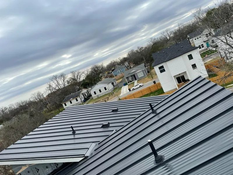 Standing seam metal roof panels with vents for Skylight Repair in Pikesville